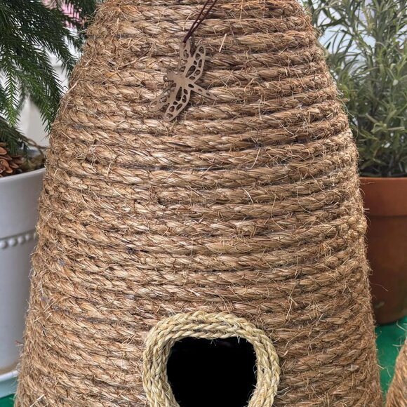 Bee Skep Made from Sisal and Hemp - Large Size - Picture 5 of 5